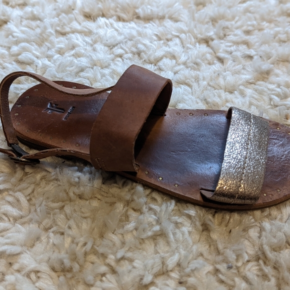 Frye Ally 2 Leather Sling Sandals - Picture 4 of 5